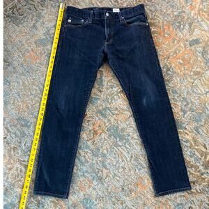 AG Adriano Goldschmied Tellis 33R Dark Slim Jeans